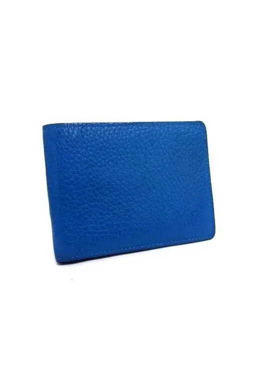 Louis Vuitton Wallet Portefeuille Multiples Blue Taurillon Leather - Picture 1 of 5